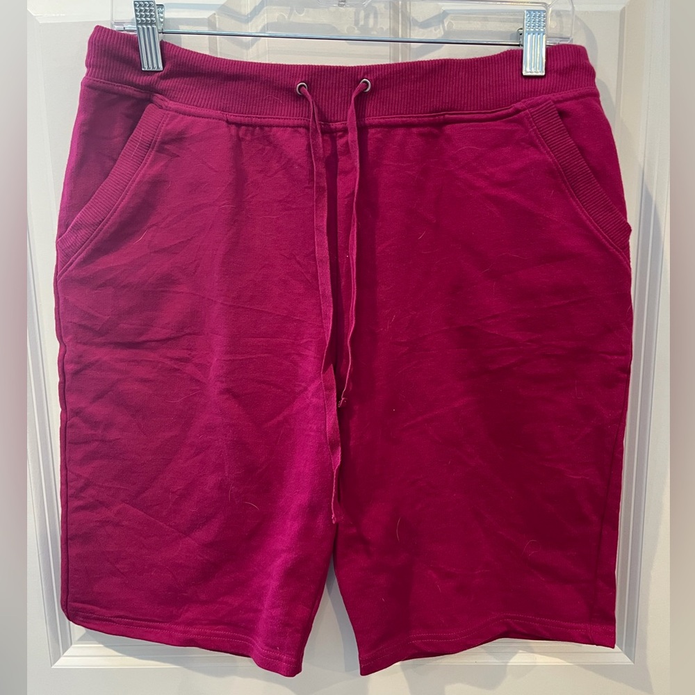 Hanes Pink Drawstring Shorts Size Small Petite